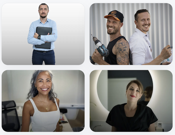Portrait professionnel corporate équipe dirigeant Nouvelle-Calédonie Agence GBE